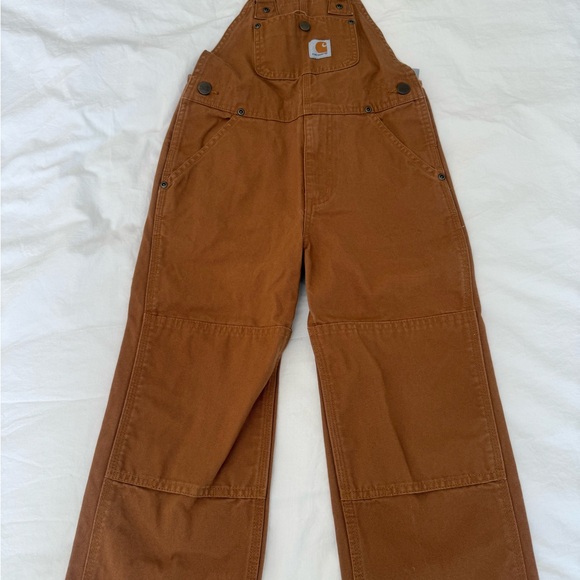 Carhartt Other - Carhartt Kids Tan Overalls